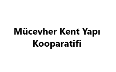 Mücevherkent Yapı Kooparatifi